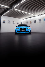 SMN Blue/Orange Keyring compatible with BMW M3 G81 with 700HP