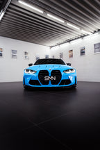 SMN Blue/Orange Keyring compatible with BMW M3 G81 with 700HP