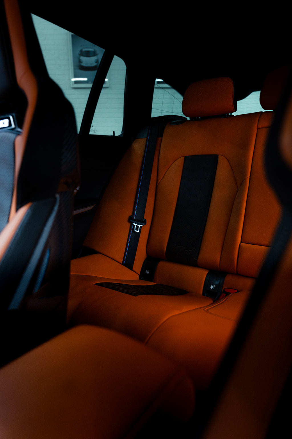 SMN Blue/Orange Keyring compatible with BMW M3 G81 with 700HP