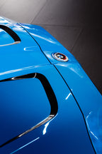 SMN Blue/Orange Keyring compatible with BMW M3 G81 with 700HP