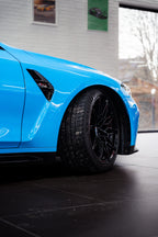 SMN Blue/Orange Keyring compatible with BMW M3 G81 with 700HP