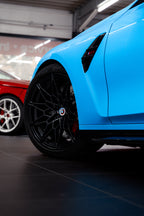 SMN Blue/Orange Keyring compatible with BMW M3 G81 with 700HP