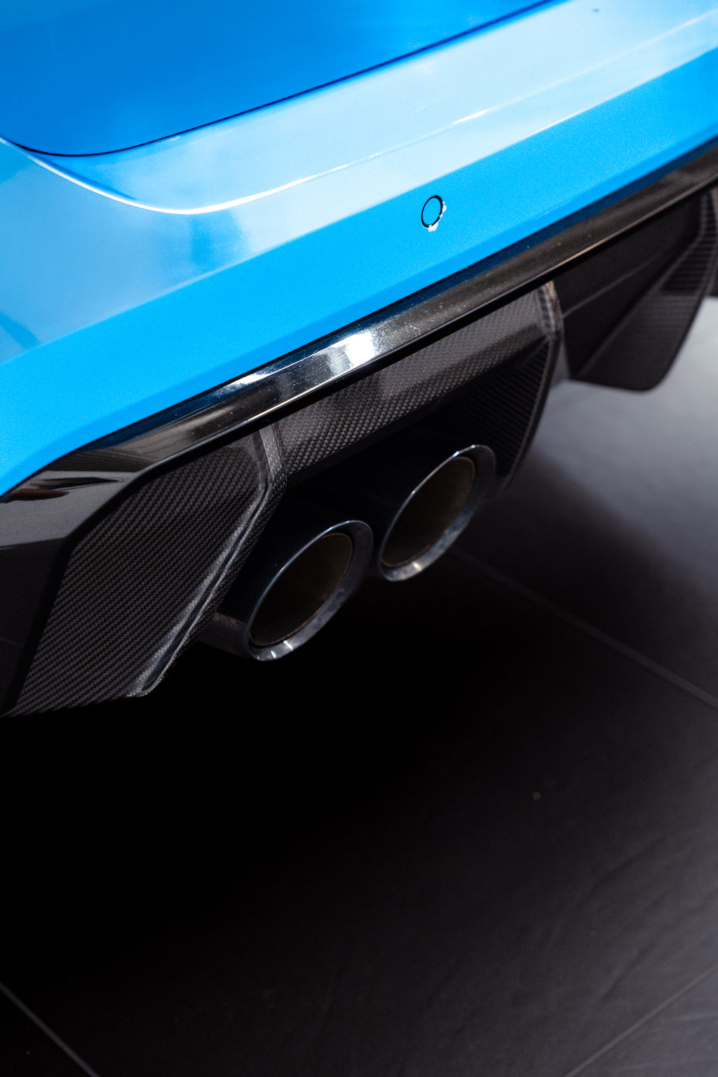 SMN Blue/Orange Keyring compatible with BMW M3 G81 with 700HP