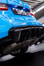 SMN Blue/Orange Keyring compatible with BMW M3 G81 with 700HP