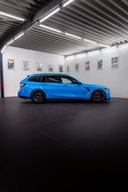 SMN Blue/Orange Keyring compatible with BMW M3 G81 with 700HP