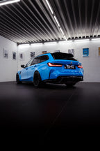 SMN Blue/Orange Keyring compatible with BMW M3 G81 with 700HP