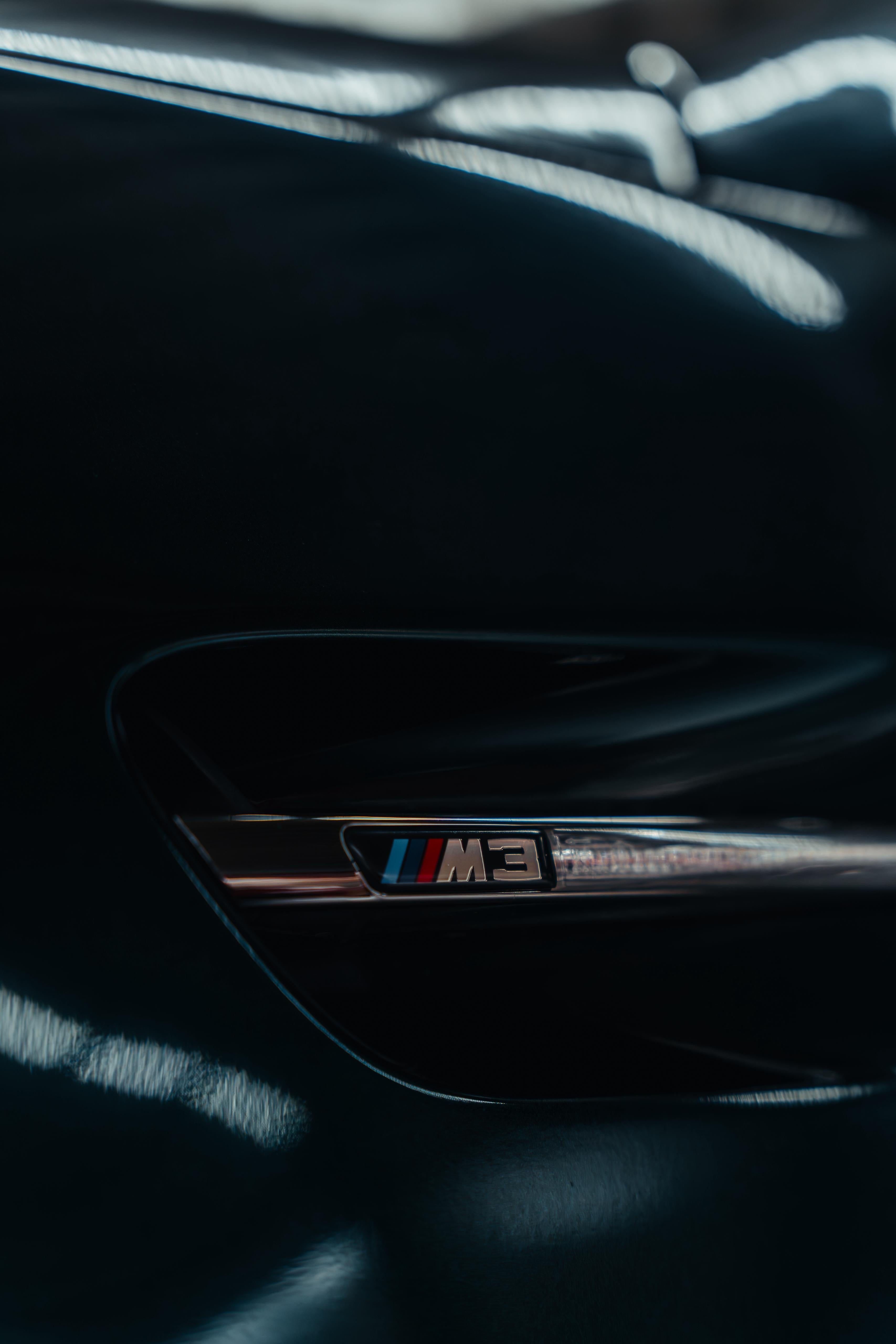 BMW E92 M3 – M3 Badge Nahaufnahme