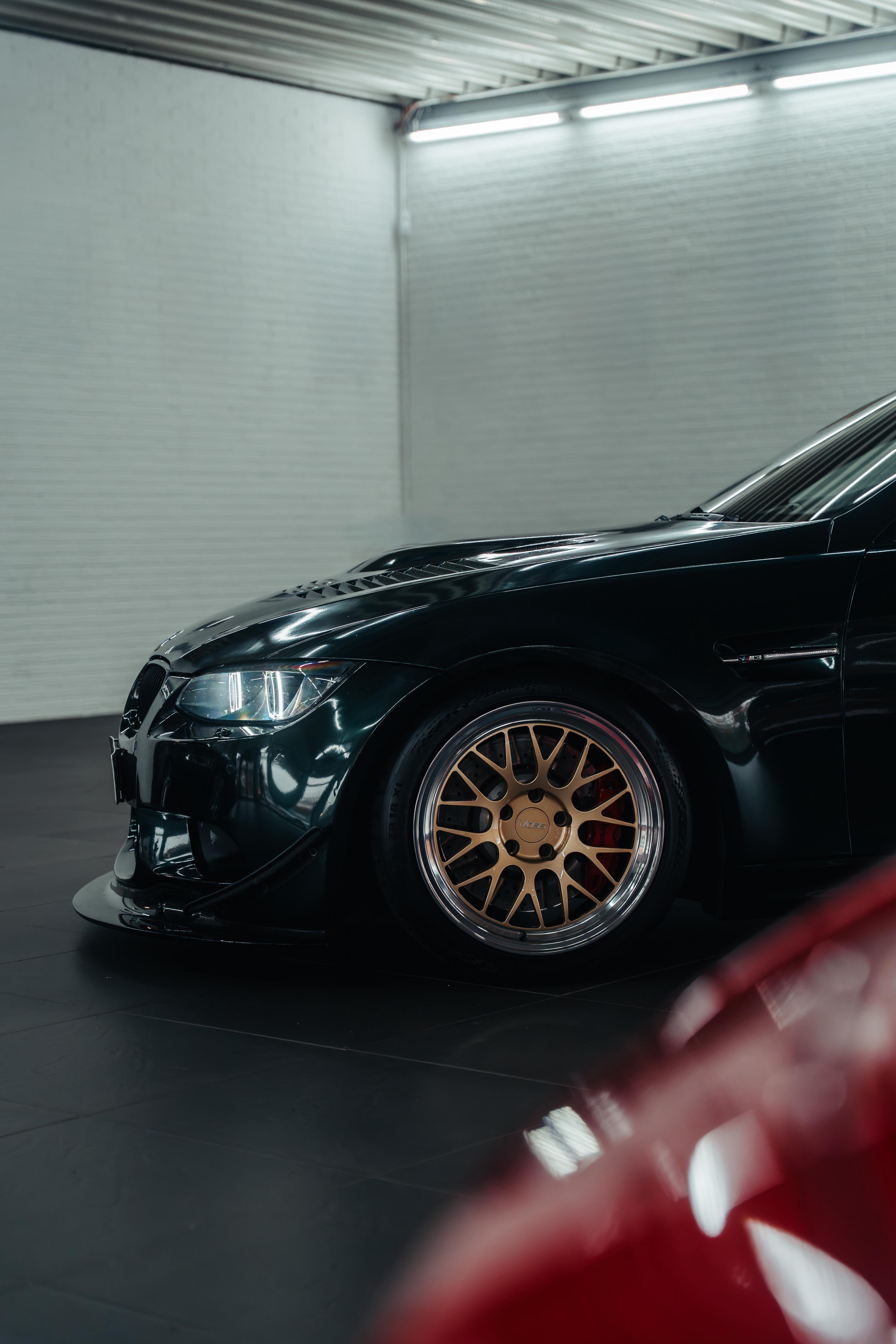 BMW E92 M3 Kompressor – Detailansicht der Seitenpartie