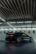 BMW E92 M3 Kompressor – Heckansicht seitlich