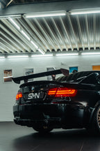 BMW E92 M3 Kompressor – Detailansicht Heck und Seitenlinie